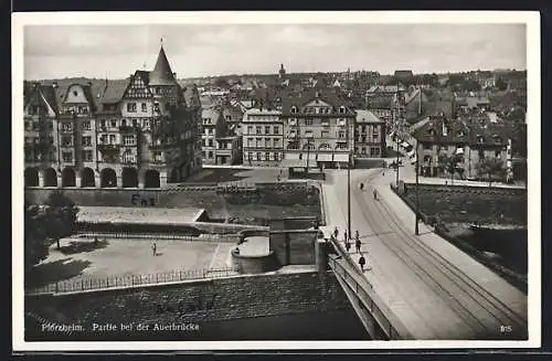 AK Pforzheim, Partie bei der Auerbrücke