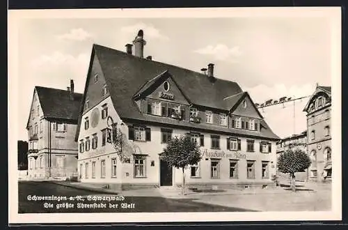 AK Schwenningen a. N., Gasthaus zum Bären