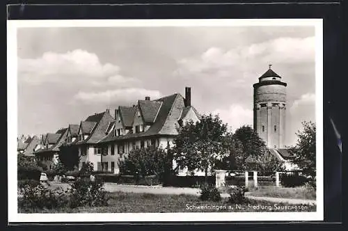 AK Schwenningen a. N., Siedlung Sauerwasen