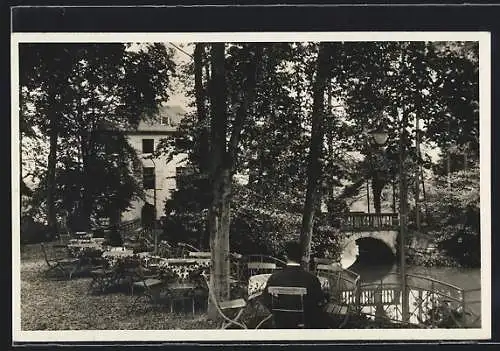 AK Heilbronn, Trappensee-Restaurant mit Garten