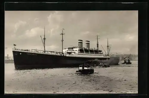 AK Passagierschiff Albert Ballin, Hamburg-Amerika Linie