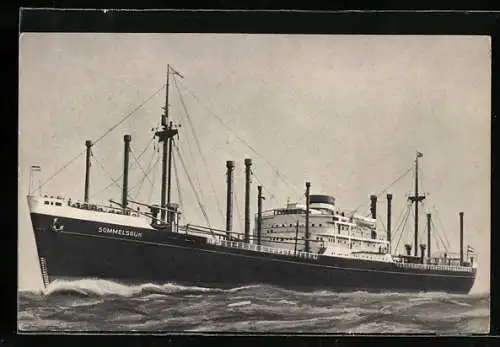 AK MV Sommelsdijk der Holland-America Line