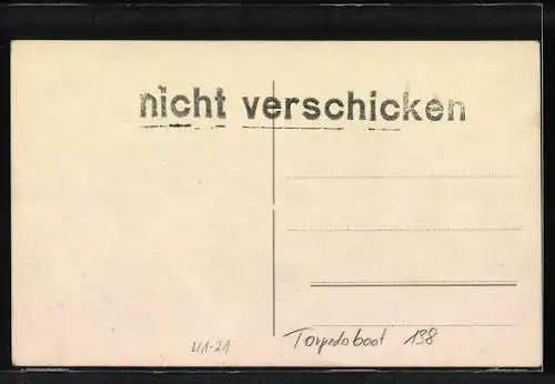 AK Torpedoboot 138 in Fahrt