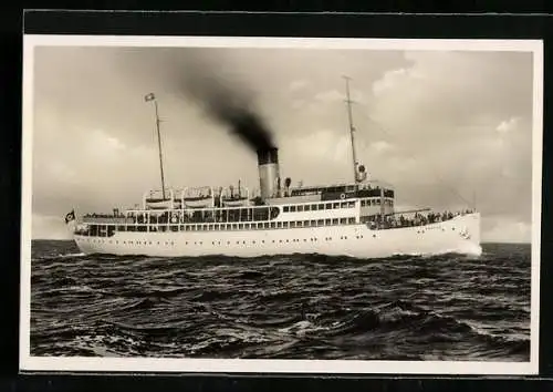 AK Ostsee-Dampfer SS Rugard, 