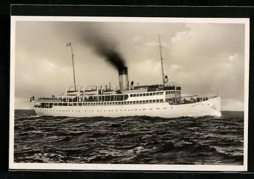 AK Ostsee-Dampfer SS Rugard,