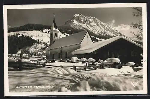 AK Kleinarl, Kirche im Winter