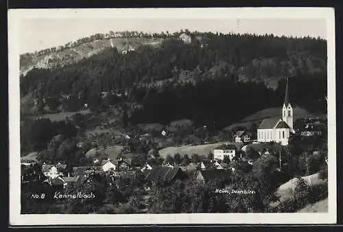 AK Kennelbach, Panorama des Ortes