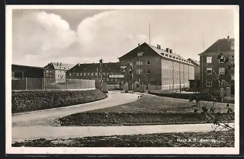 AK Horb / Neckar, Partie an der Kaserne