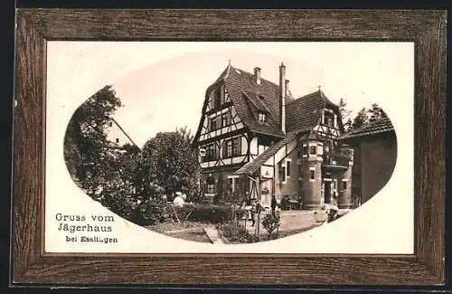 AK Esslingen / Neckar, Gasthaus Jägerhaus
