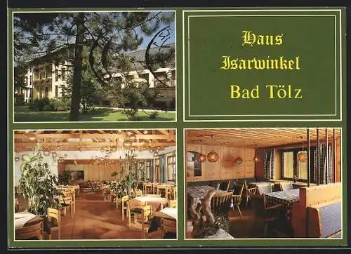 AK Bad Tölz, Hotel Haus Isarwinkel, Ludwigstrasse 6 /8