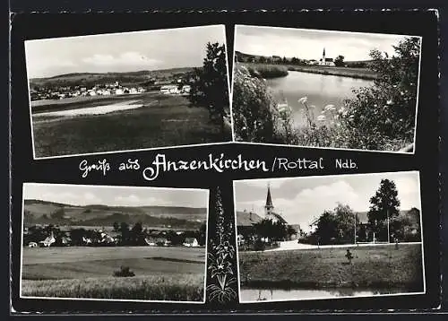 AK Anzenkirchen, Gesamtansicht & Ortspartie