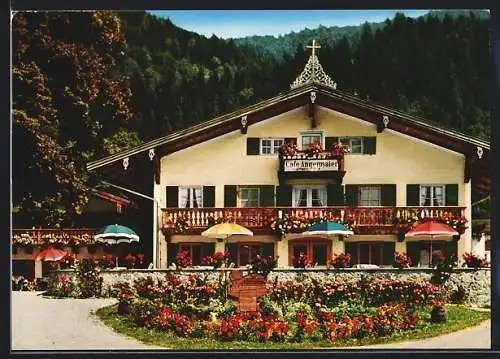 AK Rottach-Egern, Pension-Cafe Angermeier