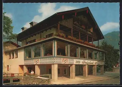 AK Bayrischzell /Obb., Hotel-Cafe Königslinde