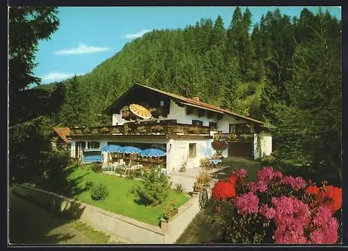 AK Bayrischzell, Hotel Maria Theresia, Tannermühlweg