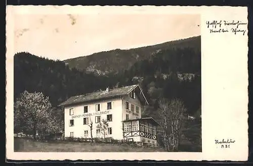AK Stanz /Tirol, Gasthof-Pension Tirolerheim mit Umgebung