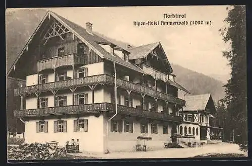 AK Ammerwald, Alpen-Hotel Ammerwald