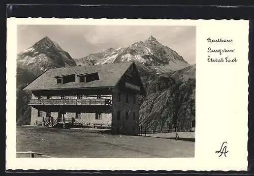 AK Burgstein i. Ötztal, Gasthaus