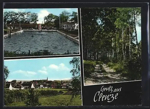 AK Clenze, Freibad, Ortsansicht
