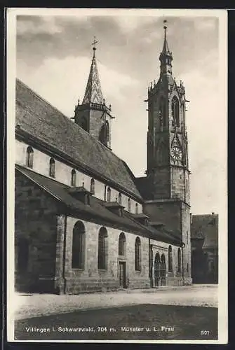 AK Villingen / Schwarzwald, Münster unserer Lieben Frau