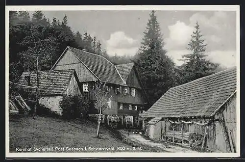AK Seebach / Schwarzwald, Pension Kernhof