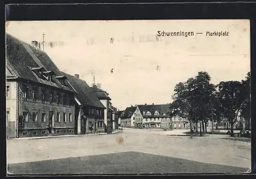 AK Schwenningen / Neckar, Marktplatz