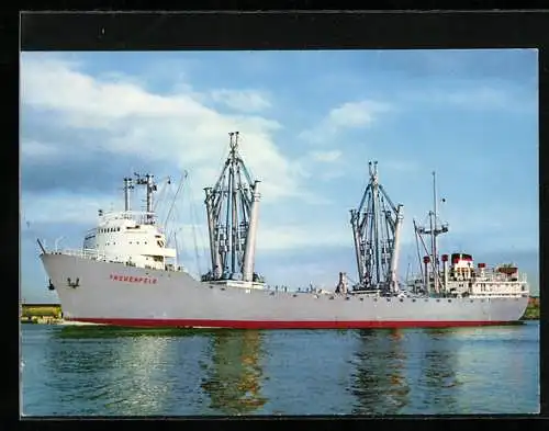AK Frachtschiff Treuenfels, Deutsche Dampfschifffahrts-Gesellschaft Hansa