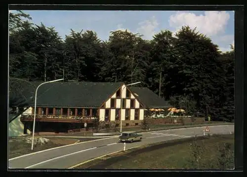 AK Autobahn-Motel Rasthaus im Spessart, Hauptgebäude, Inh. Hellmut Hofmann, Rohrbrunn