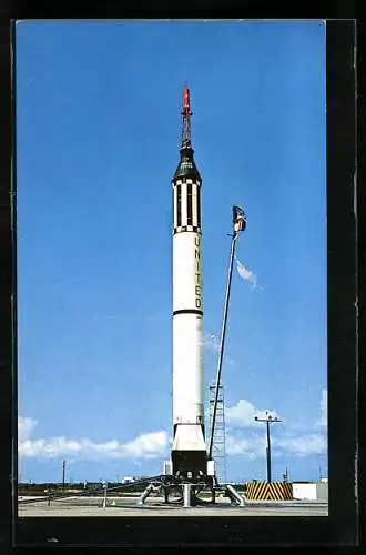 AK Mercury-Redstone Rakete der NASA