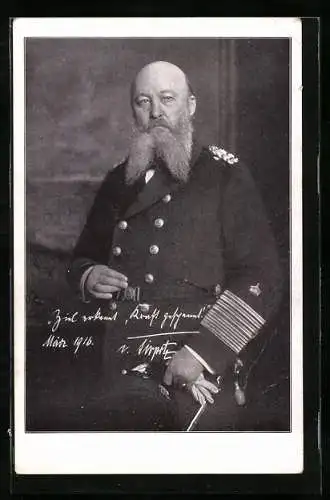 AK Admiral v. Tirpitz in Uniform