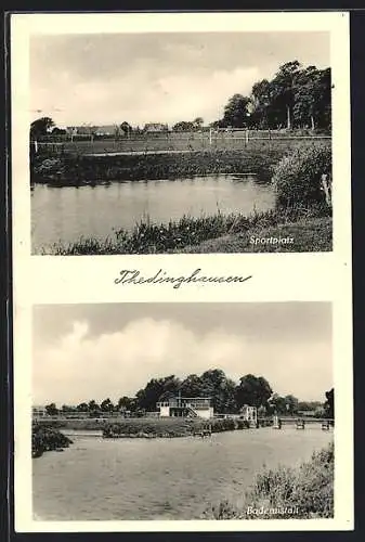 AK Thedinghausen, Sportplatz, Badeanstalt