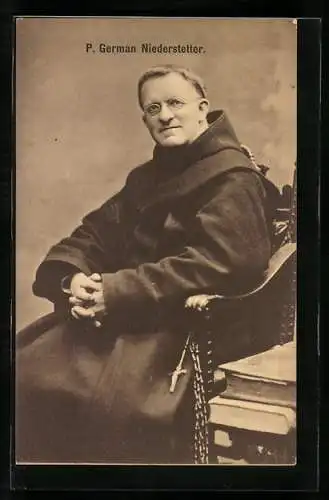 AK Porträt P. German Niederstetter