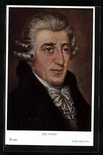 AK Joseph Haydn, Brustbild