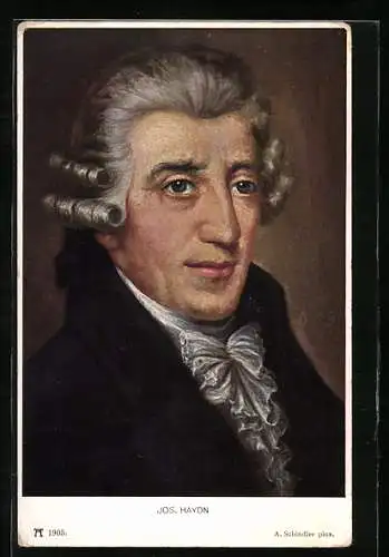 AK Joseph Haydn, Brustbild