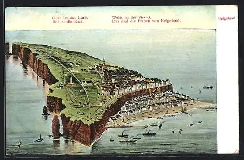 AK Helgoland, Gesamtansicht