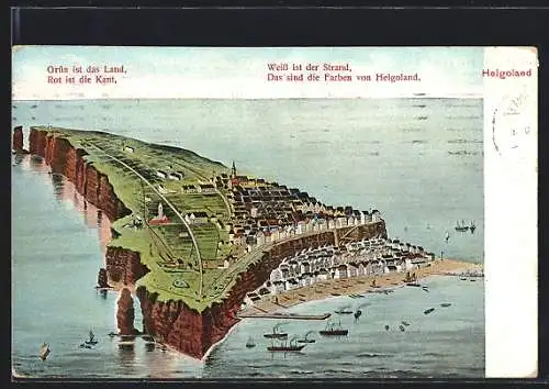 AK Helgoland, Gesamtansicht