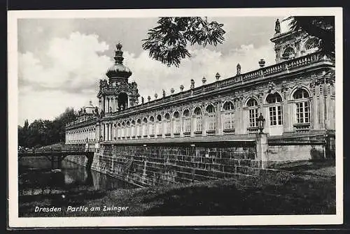 AK Dresden, Partie am Zwinger