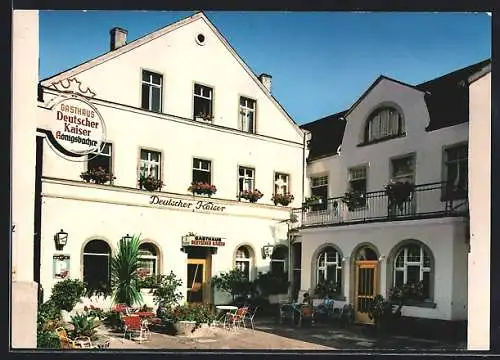 AK Fachbach bei Bad Ems, Gasthaus Deutscher Kaiser, Bes. Fam. Nicolas