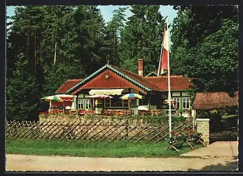AK Oberthulba /Ufr., Gasthaus Waldfried Fam. Schiessl