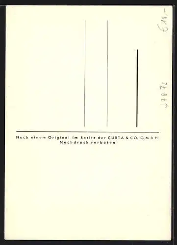 Künstler-AK Göttingen, Das Gebäude der Alten Anatomie der Universität