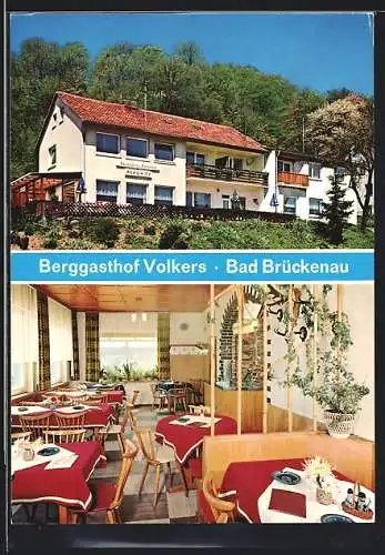 AK Bad Brückenau, Berggasthaus Volkers