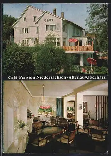 AK Altenau /Oberharz, Cafe-Pension Niedersachsen