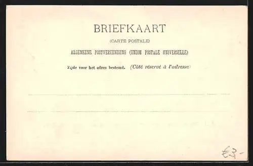 AK Scheveningen, Tentoonstelling 1901, Zuid-Afrikaansche boerenwoning, Ausstellung