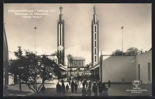 AK Göteborg, Jubileumsutställningen 1923, Ausstellung