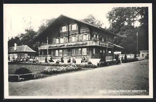 AK Bern, Schweizerische Ausstellung für Frauenarbeit 1928, Chalet Berner Oberland