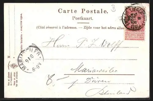 AK Liège, Exposition Universelle 1905, Compagnie Internationale des Wgons Lits