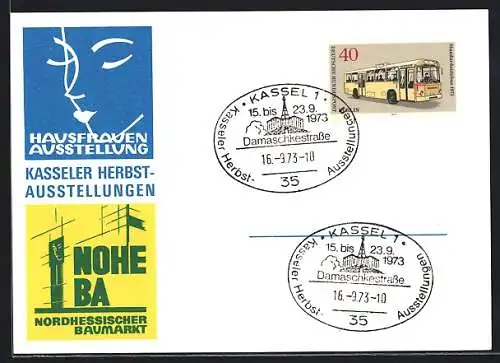 AK Kassel, Hausfrauen-Ausstellung, Nordhessischer Baumarkt