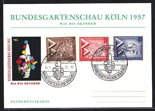 AK Köln, Bundesgartenschau 1957