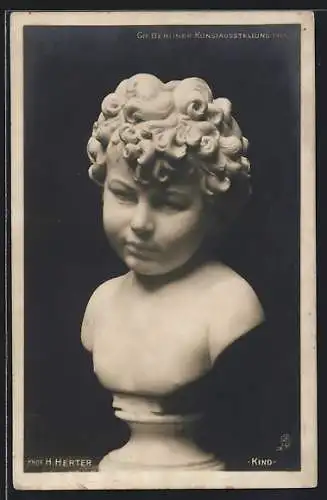 AK Berlin, Grosse Kunst-Ausstellung 1906, Kind von H. Herter