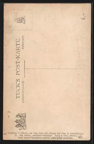 AK Berlin, Grosse Kunst-Ausstellung 1906, Kind von H. Herter