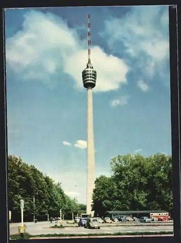 AK Stuttgart, Fernsehturm mit Restaurant